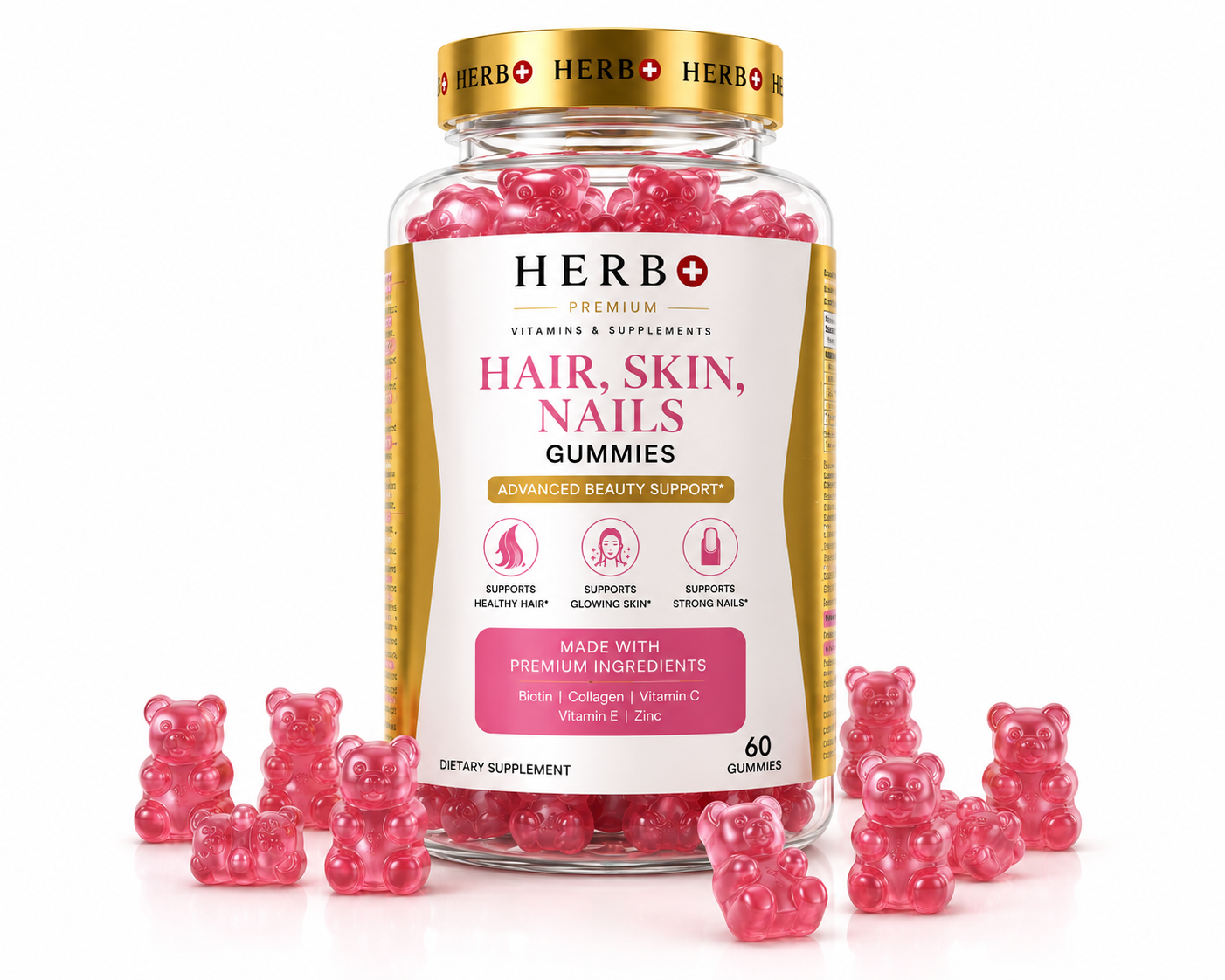 Haare, Haut & Nägel Gummibärchen