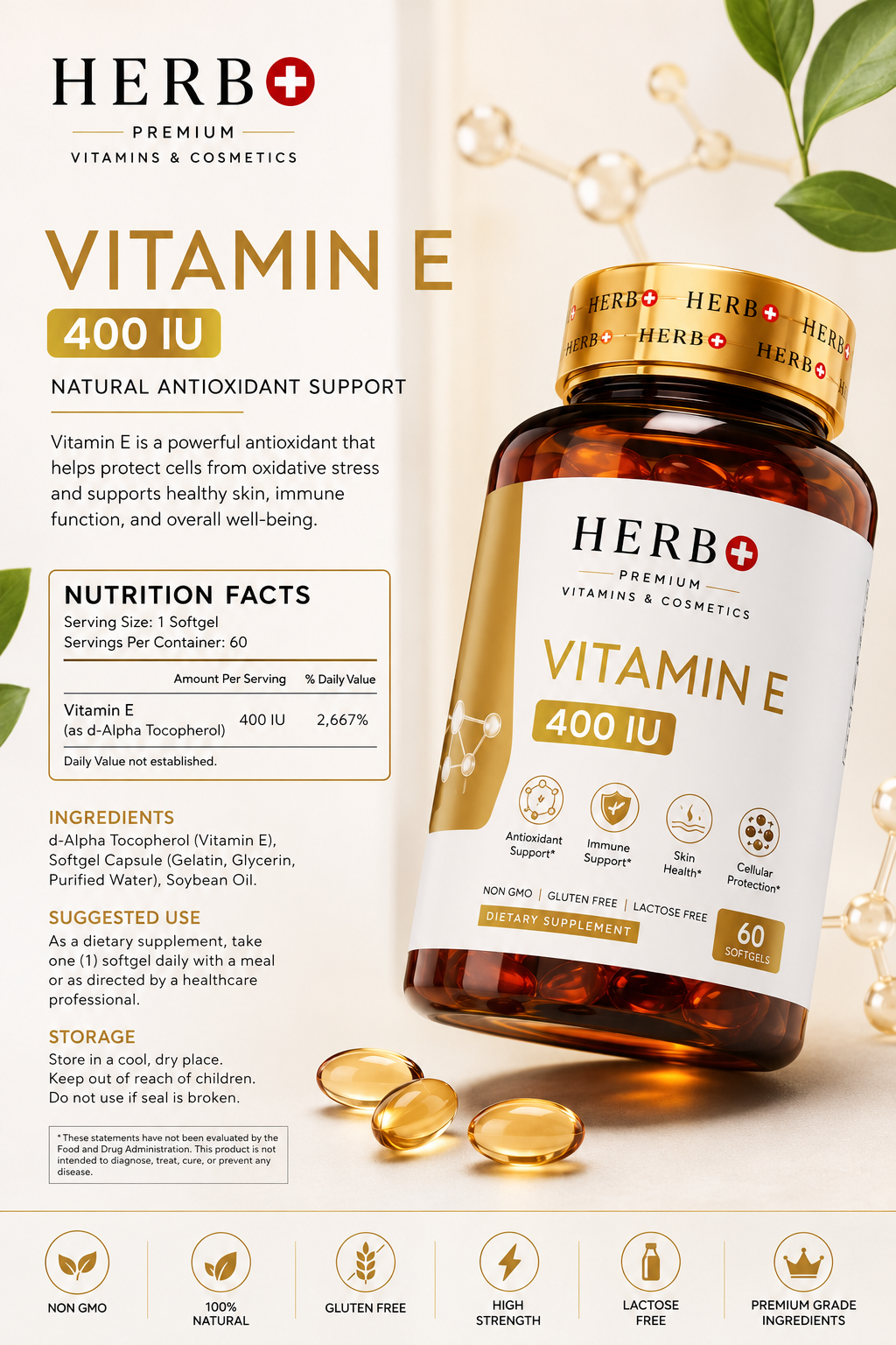Vitamin E Softgels